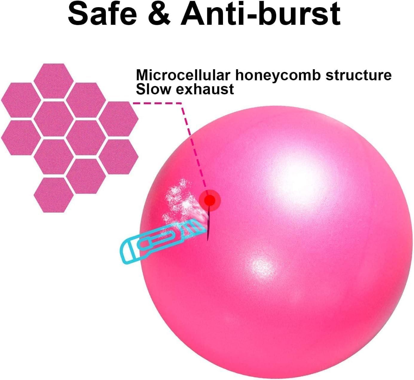 Mini Pilates Yoga Ball – Anti-Burst PVC Exercise Tool