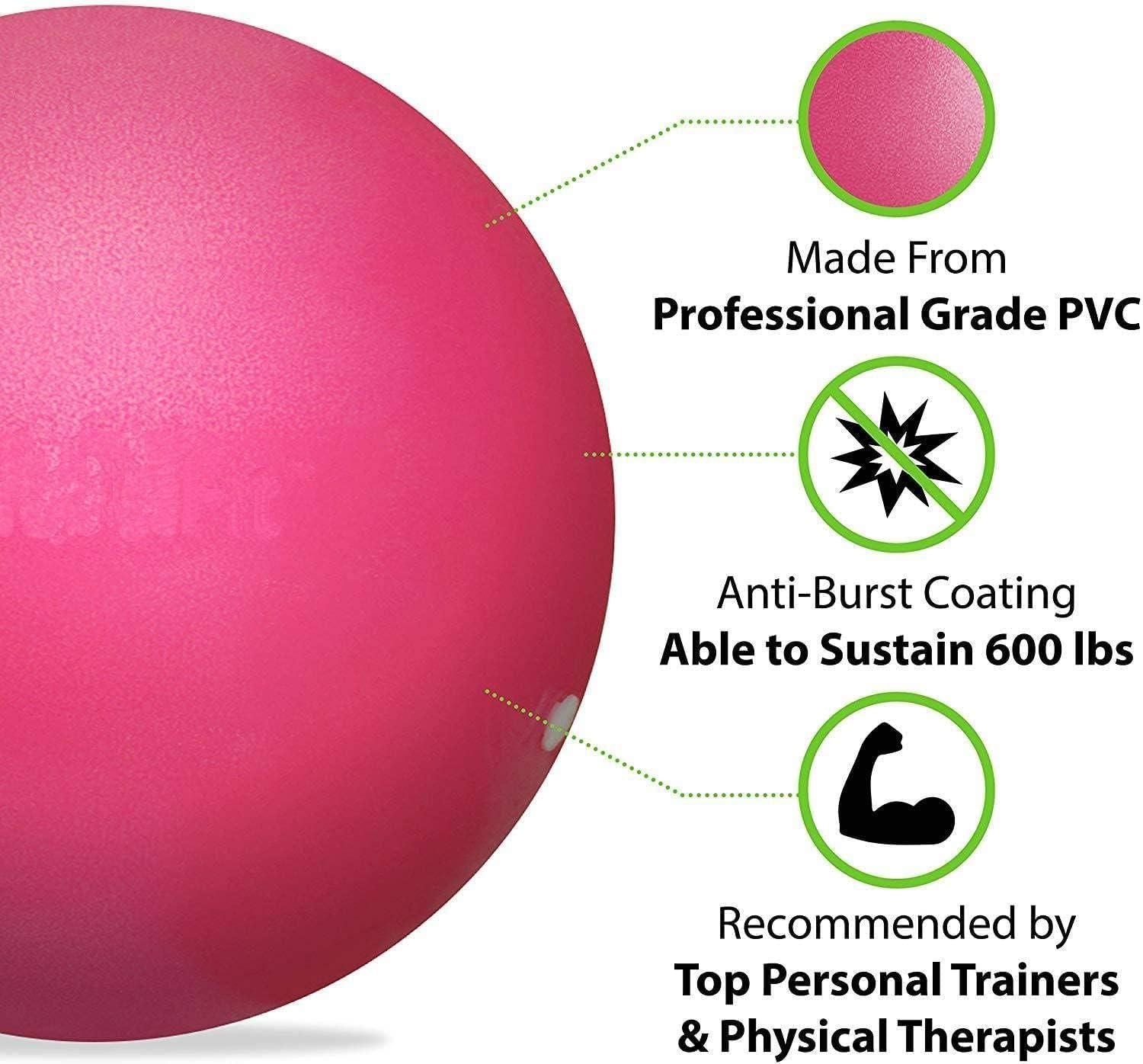 Mini Pilates Yoga Ball – Anti-Burst PVC Exercise Tool