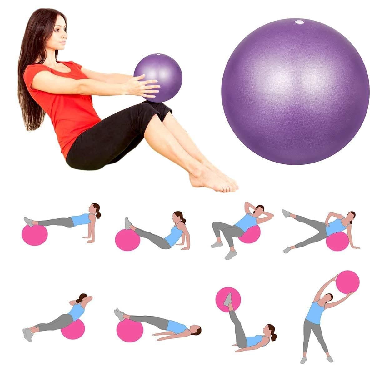 Mini Pilates Yoga Ball – Anti-Burst PVC Exercise Tool